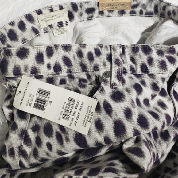 NWT Denim & Supply RL cheetah skinny jeans - Picture 5 of 6